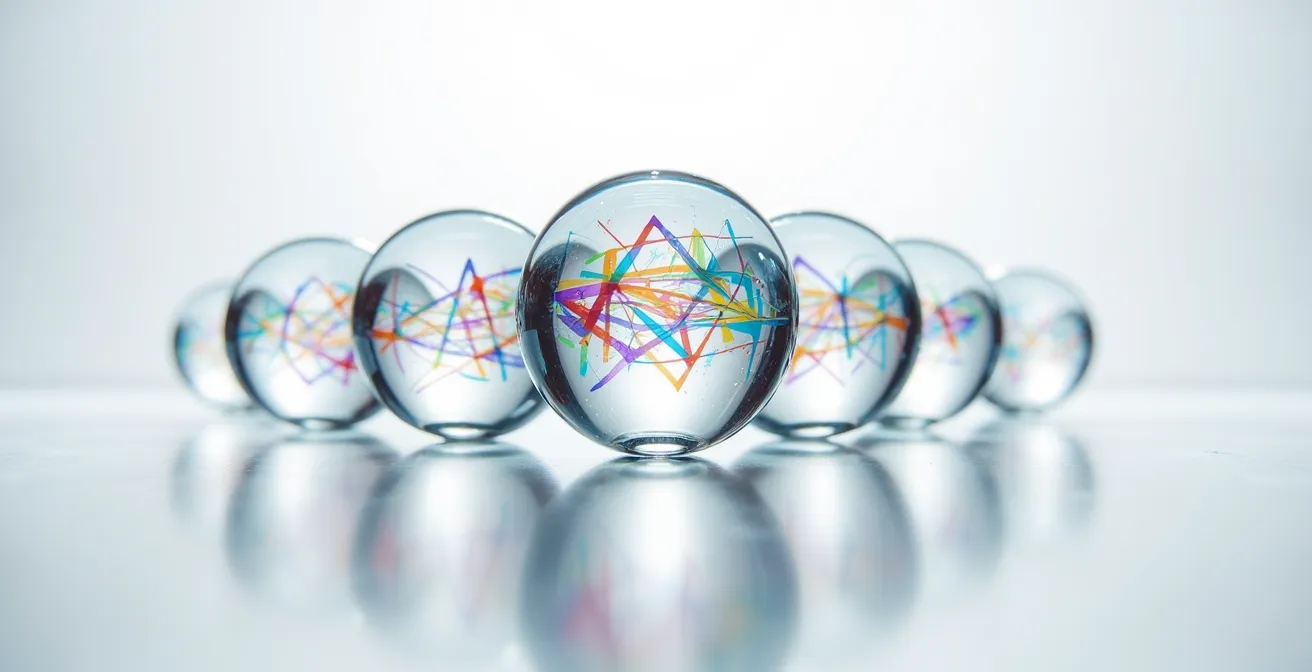 Diagrama visual mostrando solapamiento de funcionalidades entre herramientas de marketing digital