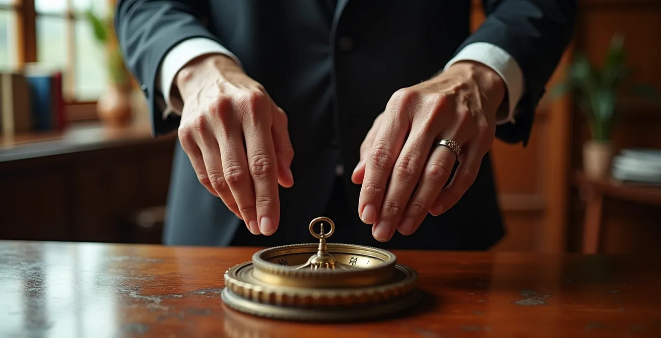 Transición generacional simbolizada en espacio empresarial